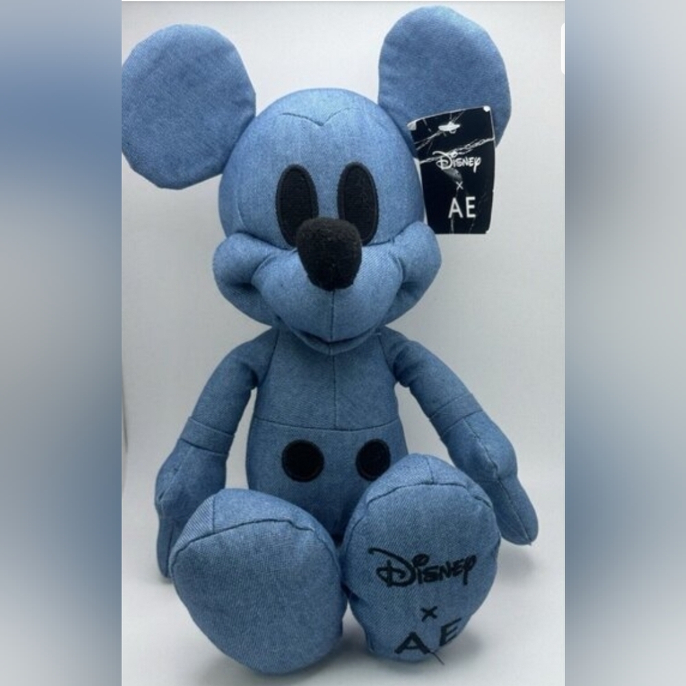 Disney American Eagle Mickey Mouse Blue Denim Special Edition 13" Collectiable